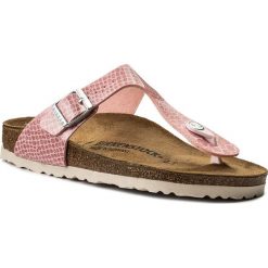 Chodaki damskie: Japonki BIRKENSTOCK - Gizeh Bs 1009122 Magic Snake Rose