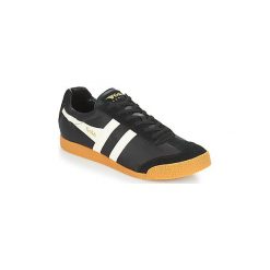 Buty Gola HARRIER NYLON. Czarne trampki męskie marki Gola, bez wzorów, z nylonu, bez zapięcia. Za 279,20 zł.