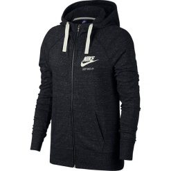 Bluzy rozpinane damskie: bluza sportowa damska NIKE GYM VINTAGE HOODIE FULL ZIP / 883729-010