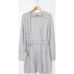 Kardigan z paskiem -. Swetry damskie House, s, bez wzorów. Za 89,99 zł.
