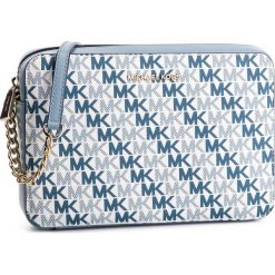 Torebka MICHAEL MICHAEL KORS - Crossbodies 32S9GF5C3B Optic White. Niebieskie listonoszki damskie MICHAEL Michael Kors, bez wzorów, ze skóry, bez dodatków. Za 869,00 zł.