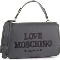 Torebka LOVE MOSCHINO - JC4288PP08KN0001 Grigio. Szare torebki klasyczne damskie Love Moschino, bez wzorów, ze skóry ekologicznej, klasyczne, bez dodatków. W wyprzedaży za 469,00 zł.