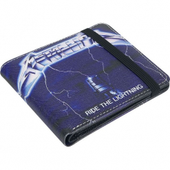 Metallica Ride The Lighting Portfel czarny. Czarne portfele męskie marki Metallica. Za 62,90 zł.