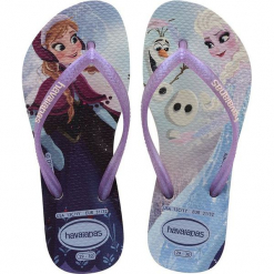 Klapki dziewczęce Kids Slim Frozen White r. 31/32 (H41372660001). Białe klapki dziewczęce Havaianas. Za 75,44 zł.