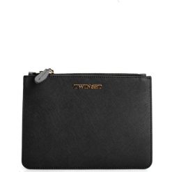 Twin-Set Kopertówka. Plecaki damskie Twin Set, bez wzorów, ze skóry, bez dodatków. Za 169,00 zł.