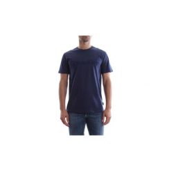 T-shirty z krótkim rękawem Calvin Klein Jeans K10K101952 JALO. Niebieskie t-shirty męskie Calvin Klein Jeans, s, bez wzorów, z jeansu, bez kołnierzyka, krótkie. W wyprzedaży za 220,57 zł.