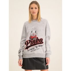 Bluza Pinko LUCIA HEFFERNAN Peridot 20201 PHEFF 1N12MT 8079. Szare bluzy damskie Pinko, m, bez wzorów, z wiskozy, bez rękawów, bez kaptura. W wyprzedaży za 759,00 zł.