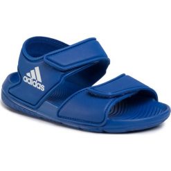 Sandały adidas - Altaswim C EG2135 Royblu/Ftwwht/Royblu. Niebieskie sandały chłopięce Adidas, z materiału. Za 119,00 zł.