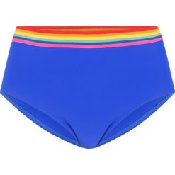 Figi bikini shape Level 1 bonprix niebieski. Niebieskie stroje kąpielowe damskie bonprix, w paski. Za 44,99 zł.