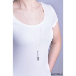 Wisiorek z kolekcji EDGY/ SILVER/ONYX. Szare naszyjniki damskie marki Pakamera. Za 250,00 zł.