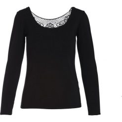 Czarna Bluzka Quiesce. Czarne bluzki damskie Multu, xl, bez wzorów, bez kołnierzyka, bez rękawów. Za 19,99 zł.