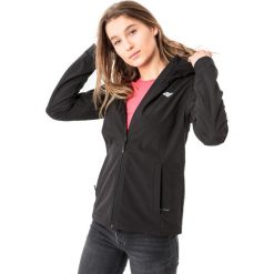 Kurtki sportowe damskie: 4f Kurtka softshell damska H4L18-SFD001 czarna r. XL