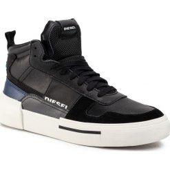 Sneakersy DIESEL - S-Dese Mg Mid Y02108 P2462 H7812 Black/Asphalt/Estate. Czarne sneakersy męskie Diesel, na co dzień, bez wzorów, ze skóry, eleganckie, bez zapięcia. Za 739,00 zł.