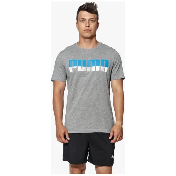 Puma Koszulka Ss Active Hero , szary, rozmiar XL. Szare koszulki męskie Puma, xl, bez wzorów, z bawełny, z klasycznym kołnierzykiem, bez rękawów. W wyprzedaży za 79,99 zł.
