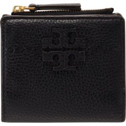 Tory Burch MCGRAW MINI FOLDABLE WALLET Portfel black. Czarne portfele damskie marki Tory Burch. Za 589,00 zł.