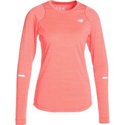 New Balance SEASONLESS Koszulka sportowa orange. Brązowe topy sportowe damskie New Balance, xs, z elastanu, z długim rękawem. Za 249,00 zł.