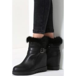 Czarne Botki That Lady. Czarne botki damskie marki vices, na koturnie. Za 89,99 zł.