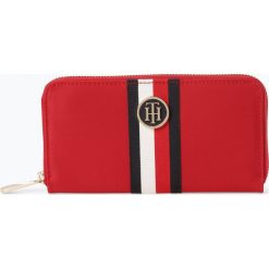 Tommy Hilfiger - Portfel damski, niebieski. Niebieskie portfele damskie TOMMY HILFIGER. Za 279,95 zł.