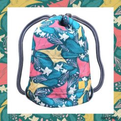 STINGRAYS & LIGHT BLUE dwustronny plecak SACK. Niebieskie plecaki męskie Pakamera, bez wzorów. Za 165,00 zł.