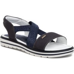 Sandały LASOCKI YOUNG - CI12-2961-10 Cobalt Blue. Niebieskie sandały dziewczęce Lasocki Young, ze skóry, bez zapięcia. Za 99,99 zł.