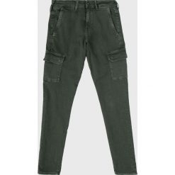 Pepe Jeans - Spodnie. Pomarańczowe spodnie dziewczęce Pepe Jeans, s, bez wzorów, z elastanu, casualowe. W wyprzedaży za 139,90 zł.