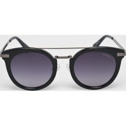 Guess Jeans - Okulary GF6046. Czarne okulary przeciwsłoneczne damskie marki Guess Jeans, okrągłe. Za 499,90 zł.