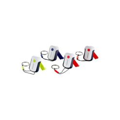 Latarka Dynamo 50 White Colors. Białe plecaki męskie FORCLAZ, bez wzorów. Za 19,99 zł.