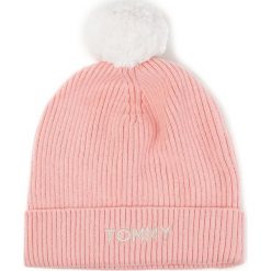 Czapka TOMMY HILFIGER - Swap Your Pompom Bea AW0AW06026 655. Niebieskie czapki zimowe damskie marki WED'ZE, z materiału. Za 279,00 zł.