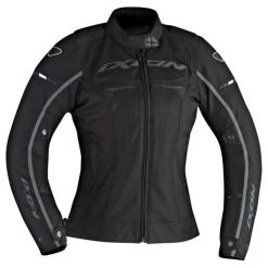 Kurtka tekstylia IXON PITRACE LADY kolor czarny, rozmiar M. Czarne kurtki sportowe damskie IXON, m, bez wzorów, z tkaniny, bez kaptura. Za 549,00 zł.