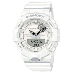 Zegarek Casio Męski G-Shock G-SQUAD GBA-800-7AER Step Tracker biały. Białe zegarki męskie CASIO. Za 656,99 zł.