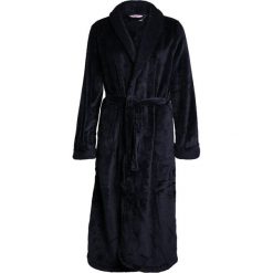 Szlafroki damskie: Hunkemöller ROBE LONG BIRDSEYE Szlafrok black
