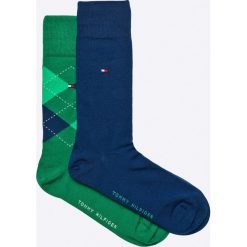Tommy Hilfiger - Skarpety (2-pack). Szare skarpetki męskie TOMMY HILFIGER, bez wzorów, z elastanu. W wyprzedaży za 47,90 zł.