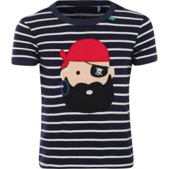 Fred's World by GREEN COTTON ZGREEN SAILOR STRIPE PIRATE Tshirt z nadrukiem navy. Niebieskie t-shirty męskie z nadrukiem marki Fred's World by GREEN COTTON, s, z bawełny. Za 129,00 zł.