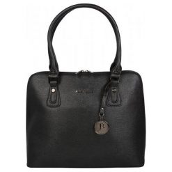 Justbag Torebka Damska Czarna. Czarne torebki klasyczne damskie Justbag, bez wzorów, biznesowe, bez dodatków. W wyprzedaży za 198,00 zł.