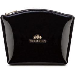 Kosmetyczka. Czerwone kosmetyczki damskie Wittchen, bez wzorów, ze skóry, retro. Za 259,90 zł.