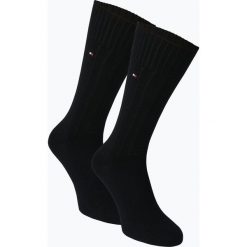Tommy Hilfiger - Skarpety męskie pakowane po 2 szt., czarny. Czarne skarpetki męskie marki TOMMY HILFIGER, z bawełny. Za 49,95 zł.