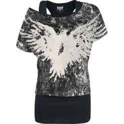 Black Premium by EMP When The Heart Rules The Mind Koszulka damska czarny. Czarne bluzki damskie Black Premium by EMP, xl, z nadrukiem, z dekoltem w łódkę. Za 121,90 zł.