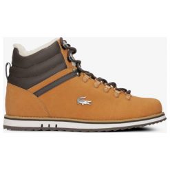 Lacoste Jarmund Wth buty męskie, żółty, rozmiar 46. Żółte buty sportowe męskie Lacoste, ze skóry, bez zapięcia, outdoorowe. W wyprzedaży za 359,99 zł.