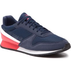 Sneakersy LE COQ SPORTIF - Alpha II Gs Sport 1910106 Dress Blue/Pure Red. Niebieskie trampki chłopięce le coq sportif, bez wzorów, ze skóry ekologicznej, sportowe, na sznurówki. W wyprzedaży za 189,00 zł.
