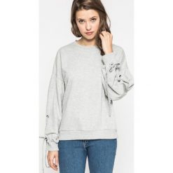Rock Angel - Bluza. Szare bluzy damskie Rock Angel, s, z nadrukiem, z bawełny, bez rękawów, bez kaptura. W wyprzedaży za 39,90 zł.
