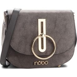 Torebka NOBO - NBAG-F0180-C019 Szary. Szare listonoszki damskie marki Nobo, z materiału, zdobione. W wyprzedaży za 129,00 zł.