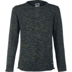 Bluzy męskie: Black Premium by EMP Melange Sweatshirt Bluza oliwkowy