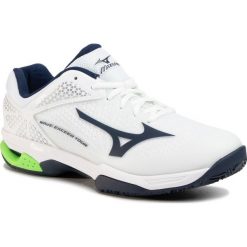 Buty MIZUNO - Wave Exceed Tour 2 Cc 61GC167214 Biały. Białe buty sportowe męskie Mizuno, ze skóry ekologicznej, bez zapięcia, tenisowe, mizuno wave. W wyprzedaży za 459,00 zł.