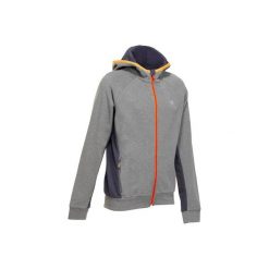 Bluza 980 Gym. Pomarańczowe bluzy chłopięce marki DOMYOS, z kapturem. Za 79,99 zł.