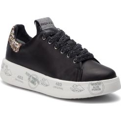 Sneakersy PREMIATA - Belle 4025 Black. Czarne półbuty damskie Premiata, ze skóry. W wyprzedaży za 529,00 zł.