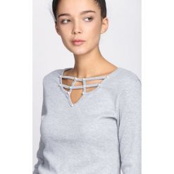 Szara Bluzka Even Me. Szare bluzki longsleeves Born2be, l. Za 39,99 zł.