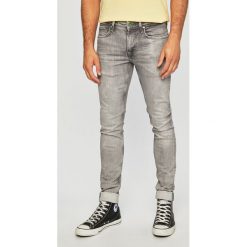 Pepe Jeans - Jeansy Finsbury. Szare jeansy męskie Pepe Jeans, bez wzorów, z obniżonym stanem. Za 379,90 zł.