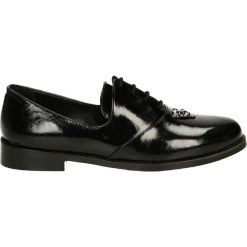 Półbuty - 540139 BLACK. Czarne półbuty damskie lakierowane Venezia, z lakierowanej skóry. Za 319,00 zł.