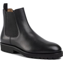 Sztyblety BOSS - Edenlug 50411073 10216136 01 Black 001. Czarne sztyblety męskie Boss, ze skóry, bez zapięcia. W wyprzedaży za 779,00 zł.