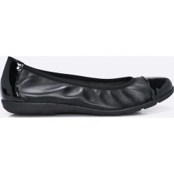 Baleriny damskie lakierowane: Caprice – Baleriny